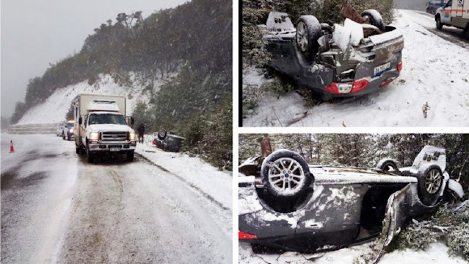 Vuelco en la Ruta 3, sin lesionados